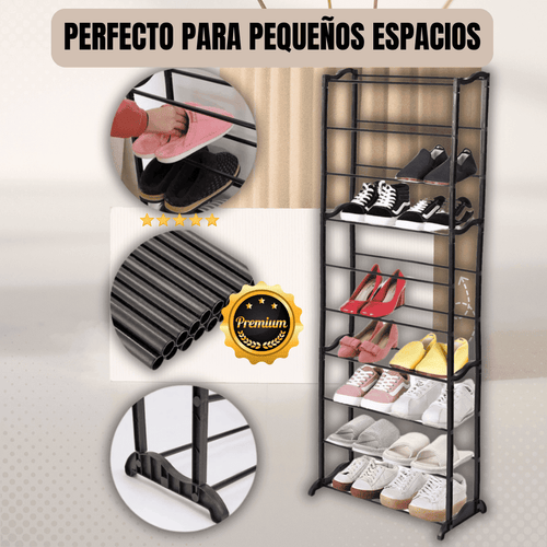 OrganizaPro™ Ordena Y Protege Tus Zapatos Maximizando Tu Espacio